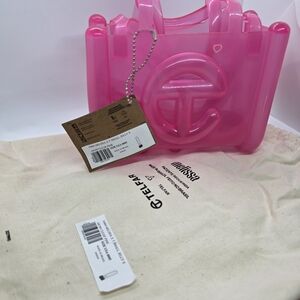 Telfar Pink Small Jelly Tote